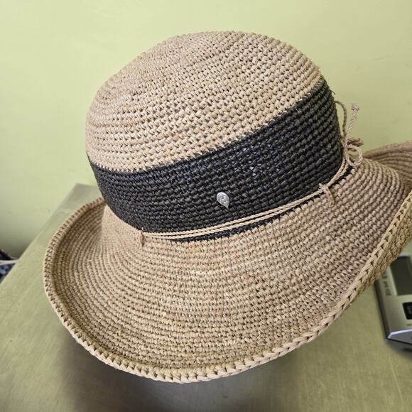 Helen Kaminksi 100% Raffia Straw Hat Provence Natural Color main image 9